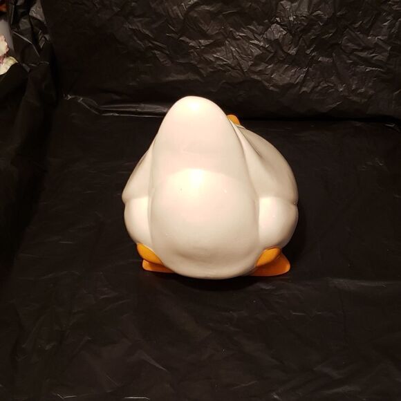 Vintage Pair of Large Porcelain Ducks w/Floral Design - Picture 10 of 11